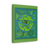 Copy of Cosmic Over Cosmetic Canvas Gallery Wraps -  Lagoon Life Lime