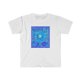 Limited Edition Cosmic Over Cosmetic Soft Cotton SS Tee - Blue Bliss