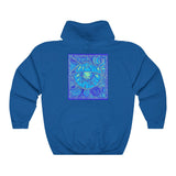 Limited Edition Cosmic Over Cosmetic Hooded Sweatshirt - Blue Bliss