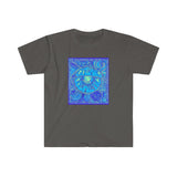 Limited Edition Cosmic Over Cosmetic Soft Cotton SS Tee - Blue Bliss