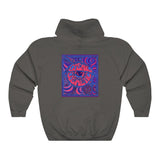 Limited Edition Cosmic Over Cosmetic Hooded Sweatshirt - Purple Neon