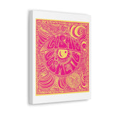 Cosmic Over Cosmetic Canvas Gallery Wraps -  Pink Lemonade
