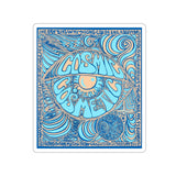 Cosmic Over Cosmetic Die-Cut Sticker - Blue Dune