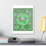 Cosmic Over Cosmetic Canvas Gallery Wraps -  Lilac Lizard