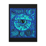 Cosmic Over Cosmetic Canvas Gallery Wraps -  Wave Electric Night