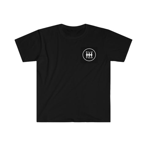 Clutch Soft Cotton SS Tee - Black and White