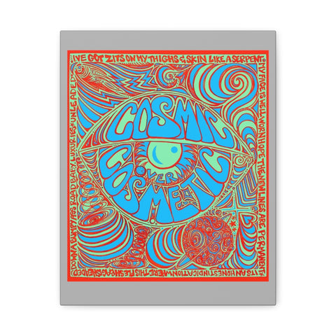 Cosmic Over Cosmetic Canvas Gallery Wraps -  Red Racer Haze