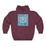 Limited Edition Cosmic Over Cosmetic Hooded Sweatshirt - Blue Dune