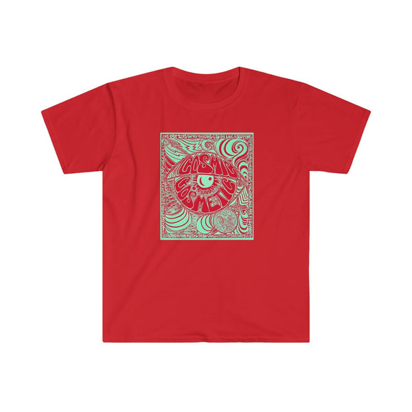 Limited Edition Cosmic Over Cosmetic Soft Cotton SS Tee - Red