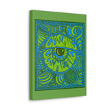 Copy of Cosmic Over Cosmetic Canvas Gallery Wraps -  Lagoon Life Lime