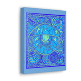 Cosmic Over Cosmetic Canvas Gallery Wraps -  Blue Bliss Sky