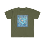Limited Edition Cosmic Over Cosmetic Soft Cotton SS Tee - Blue Dune