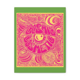 Cosmic Over Cosmetic Canvas Gallery Wraps -  Pink Lemonade Grass