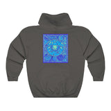 Limited Edition Cosmic Over Cosmetic Hooded Sweatshirt - Blue Bliss