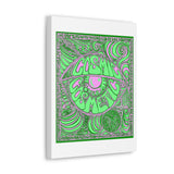 Cosmic Over Cosmetic Canvas Gallery Wraps -  Lilac Lizard
