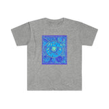 Limited Edition Cosmic Over Cosmetic Soft Cotton SS Tee - Blue Bliss