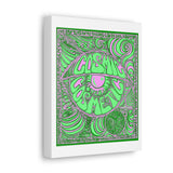 Cosmic Over Cosmetic Canvas Gallery Wraps -  Lilac Lizard