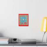 Copy of Cosmic Over Cosmetic Canvas Gallery Wraps -  Red Racer Fire