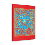 Copy of Cosmic Over Cosmetic Canvas Gallery Wraps -  Red Racer Fire