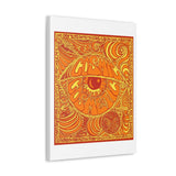 Cosmic Over Cosmetic Canvas Gallery Wraps -  Orange Rush