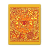 Cosmic Over Cosmetic Canvas Gallery Wraps -  Orange Rush Star