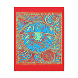 Copy of Cosmic Over Cosmetic Canvas Gallery Wraps -  Red Racer Fire