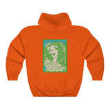 Stretch Mark Savage Hooded Sweatshirt - Green