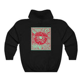 Limited Edition Cosmic Over Cosmetic Hooded Sweatshirt - Red Mint
