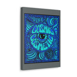 Cosmic Over Cosmetic Canvas Gallery Wraps -  Wave Electric Haze