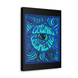 Cosmic Over Cosmetic Canvas Gallery Wraps -  Wave Electric Night