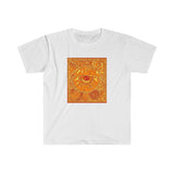 Limited Edition Cosmic Over Cosmetic Soft Cotton SS Tee - Orange Rush
