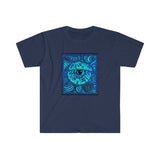 Limited Edition Cosmic Over Cosmetic Soft Cotton SS Tee - Wave Electric