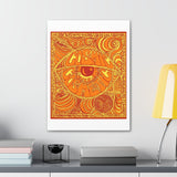 Cosmic Over Cosmetic Canvas Gallery Wraps -  Orange Rush