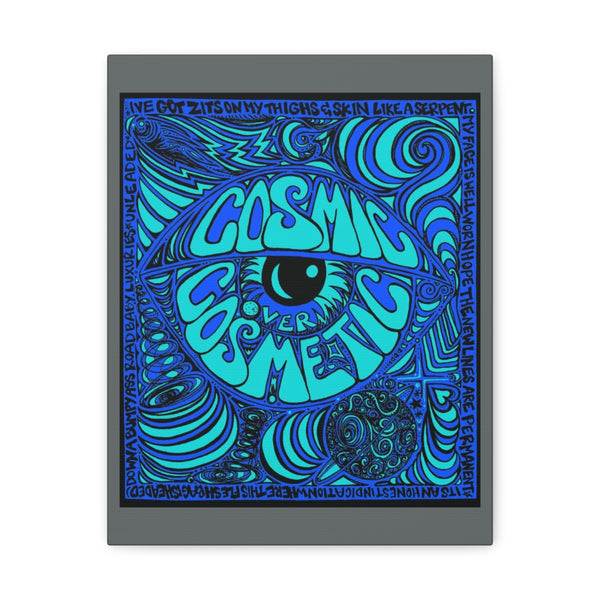 Cosmic Over Cosmetic Canvas Gallery Wraps -  Wave Electric Haze