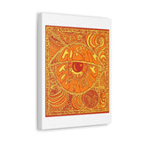 Cosmic Over Cosmetic Canvas Gallery Wraps -  Orange Rush