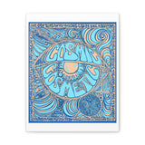 Cosmic Over Cosmetic Canvas Gallery Wraps -  Blue Dune