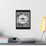 Cosmic Over Cosmetic Limited Edition Canvas Gallery Wraps -  Black and White