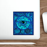 Cosmic Over Cosmetic Die-Cut Sticker - Wave Electric