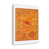 Cosmic Over Cosmetic Canvas Gallery Wraps -  Orange Rush