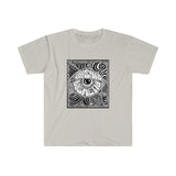 Cosmic Over Cosmetic Soft Cotton SS Tee - Black and White