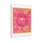 Cosmic Over Cosmetic Canvas Gallery Wraps -  Pink Lemonade