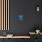 Cosmic Over Cosmetic Canvas Gallery Wraps -  Wave Electric Haze