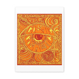 Cosmic Over Cosmetic Canvas Gallery Wraps -  Orange Rush