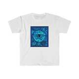 Limited Edition Cosmic Over Cosmetic Soft Cotton SS Tee - Wave Electric