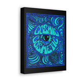 Cosmic Over Cosmetic Canvas Gallery Wraps -  Wave Electric Night