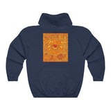 Limited Edition Cosmic Over Cosmetic Hooded Sweatshirt - Orange Rush