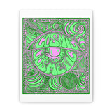 Cosmic Over Cosmetic Canvas Gallery Wraps -  Lilac Lizard
