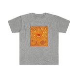 Limited Edition Cosmic Over Cosmetic Soft Cotton SS Tee - Orange Rush