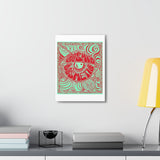 Cosmic Over Cosmetic Limited Edition Canvas Gallery Wraps - Red Minty