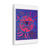 Cosmic Over Cosmetic Canvas Gallery Wraps -  Purple Neon